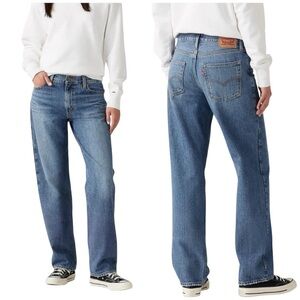 Levi's '94 Baggy Non-Stretch Denim Midi Rise Loose Fit Straight Leg Jeans